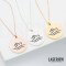 Floating Human Necklace