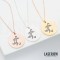 Human Playing Football Necklace