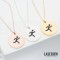 Running Human Necklace