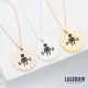 Body Builder Human Necklace
