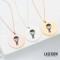 Parachuting Human Necklace