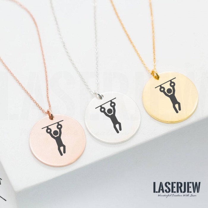 Pull Up Human Necklace