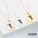 American Football Necklace