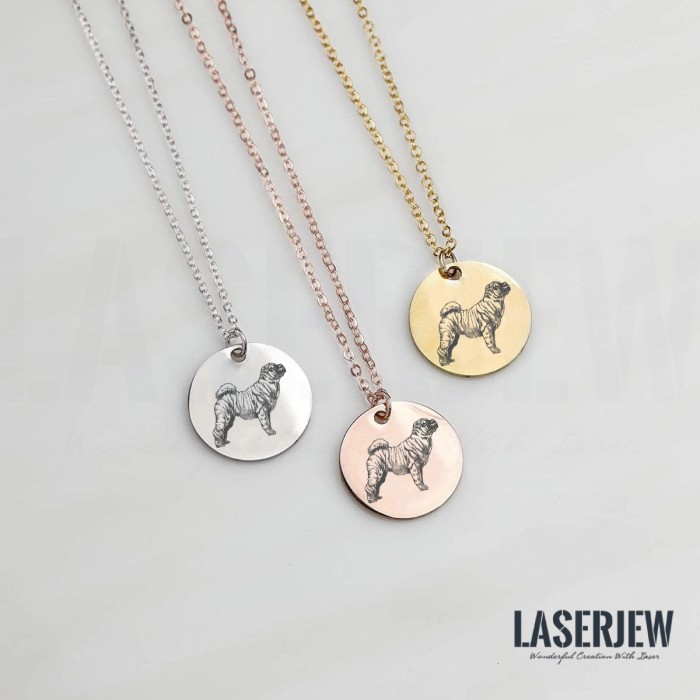 Azores Cattle Dog Breed Dog Necklace