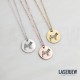 Husky Husky Dog Necklace