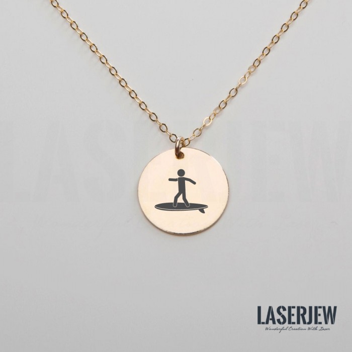 Skateboarding Human Necklace
