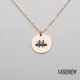 Canoe Rowing Human Necklace