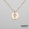 Parachuting Human Necklace