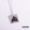 Illustration Desolate House Necklace