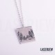 Illustration Jungle Necklace