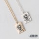 Illustration Skull King Necklace