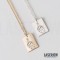 Illustration Middle Finger Necklace
