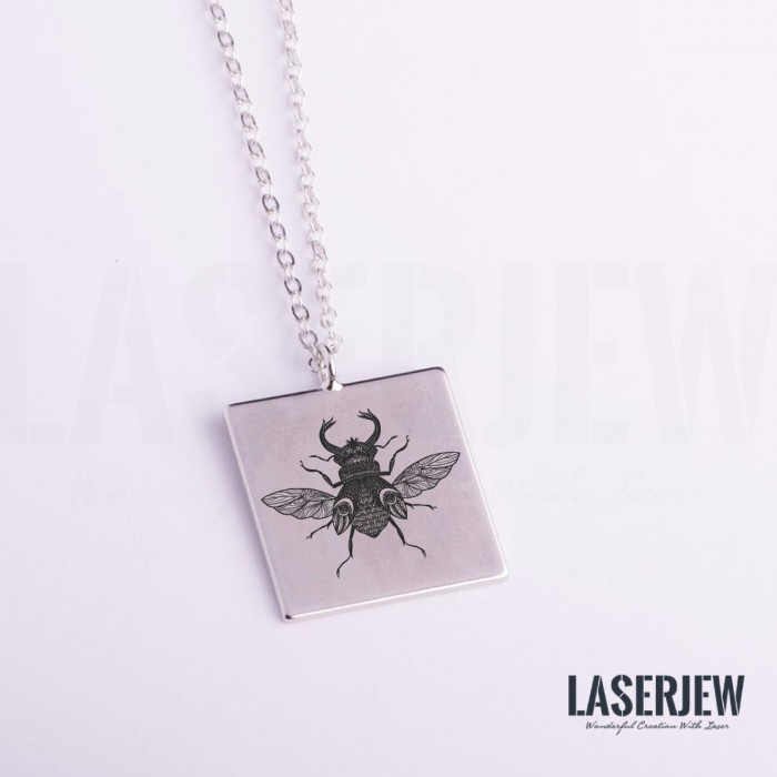 Illustration Insect Necklace