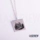 Illustration Desolate House Necklace