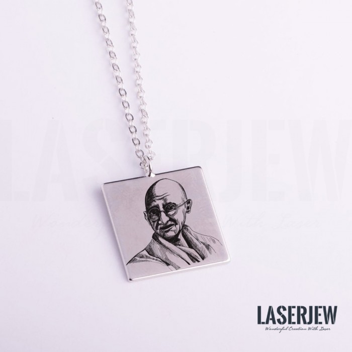 Illustration Gandhi Necklace