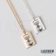Illustration Bitcoin Hourglass Necklace