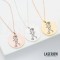 Illustration Football Player Goath Necklace