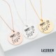 Illustration Fight Necklace