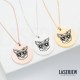 Illustration Pig Necklace