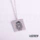 Illustration Astronaut Monkey Necklace