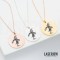 Illustration Scarecrow Necklace