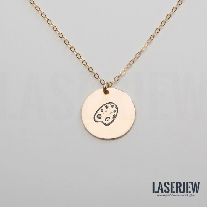 Paint Palette Necklace